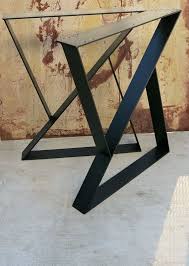 Z Metal Table Legs Set Of 2 Etsy In 2020 Metal Table Legs Metal Table Table Legs