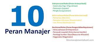 100%(9)100% found this document useful (9 votes). 10 Peran Manajer Dalam Organisasi Menurut Mintzberg Ilmu Manajemen Industri