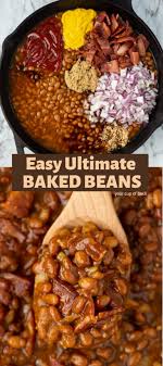 Make Canned Beans Even Better With This Awesome Recipe Easy Ultimate Baked Beans Bean Recipes Baked Bean Recipes Recipes