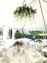 Floral Chandelier With Greenery And White Wisteria Wedding Chandelier Flower Chandelier Wedding Chandelier Wedding Decor