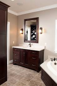 For instance, you can use either the lightest or second lightest color on the card for the walls and use the darkest or second darkest color on the same card for the cabinets. 27 Inspirational Bathroom Color Ideas Bathroom Wall Colors Bathroom Cabinet Colors Painting Bathroom Cabinets