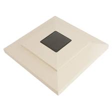 The prestige series will accommodate both pvc and wood posts up to 6 square. Lmt Cape May Downward Solar Led Lighted Vinyl Post Cap Solar Post Caps