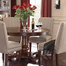Round Dining Pedestal Table With Seating For 8 Decoracion Interiores Casas Muebles De Estilo Decoracion De Interiores