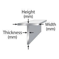 Metric Tee Bar T Bar S235 Carbon Steel Metric Metal