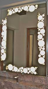 Mirror Geometric Border Circles Bubbles 2 Decorative Bathroom Mirrors Mirror Decor Bathroom Mirror Design