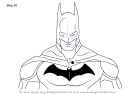 Learn How To Draw Batman Face Batman Step By Step Drawing Tutorials Batman Drawing Batman Drawings