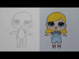 Disney poppetjes tekenen / speel ook één van de andere behendigheid spelletjes spelletjes op leuke spellen !. Je Eigen Lol Surprise Doll Leren Tekenen In Stappen Youtube