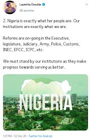 Her nomination attracted criticism among many nigerians, members of. Lauretta Onochie Don T Extend Your Hatred For Buhari To Nigeria News Media Search Engine