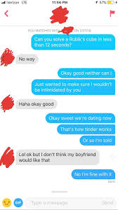 Check spelling or type a new query. 18 Tinder Convos Posted On Reddit That Are Funny As Hell