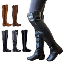 Pin By Max Link2max On My Women Fashion Shoes Boots Thigh High Boots Flat Boots Shoe Boots