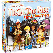 Ticket To Ride Europe First Journey Strategy Board Game Ticket To Ride Board Games Strategy Board Games