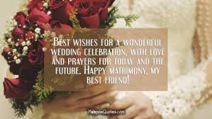 Jan 16, 2017 · check out these 31 beautiful marriage quotes… ∴ a successful marriage requires falling in love many times, always with the same person. 160 Hd Images Wedding Wishes For Friend Beautiful Marriage Wishes For Best Friend Hoopoequotes Results From 20