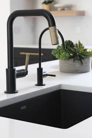 Especially now the walls are black a gold faucet! Gold And Black Kitchen Tap Novocom Top