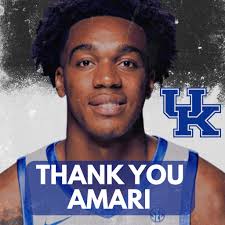 Amari Williams, thank you for an incredible season. I never expected you to  have to be our primary ball handler when this season started and you  probably never expected that our primary