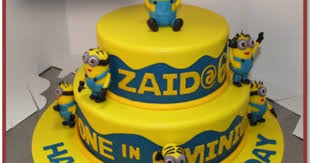 You can also choose from food & beverage packaging minion cake, as well. 2 Layer Minion Cake Design