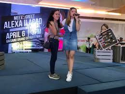 She is a celebrity actress. B U M Fans Gets To Sing A Long With Alexa Ilacad At The Facebook