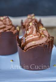 Tartufi di cioccolato, dalla ricetta di un maestro come luca montersino. Bicchierini Con Mousse Al Cioccolato Dolce Monoporzione Veloce Dolci Dolci Monoporzione Ricette Dolci