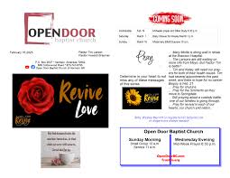 Profile for Open Door Baptist Church Harrison, AR