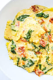 Creamy Italian Ravioli Ravioli Recipe Easy Frozen Ravioli Recipes Ravioli Dinner Ideas