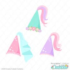 Download Princess Hat Svg Files Clipart Set For Cricut Silhouette