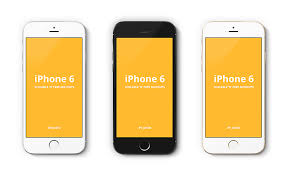 Iphone 6 Vector Psd Mockups Graphicsfuel Photoshop Freebies Iphone Mockup Psd