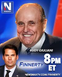 TONIGHT: Continuing his week-long series "THE LEFT'S LAWFARE," Rob Finnerty  welcomes Rudy Giuliani to give latest