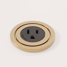 Brass Unifying Plate In 2020 Power Outlet Task Lamps Light Switch