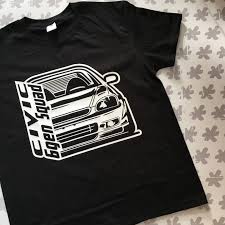 Civic Ek 1996 2000 T Shirt By Sickdecal You Can Find It At Our Shop T Shirt Honda Civic Honda