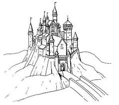 Coloriage Dessin Chateaux A Imprimer Princesse
