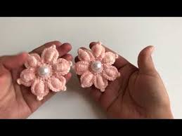Tig Isi Kolay Gul Yapimi Patik Suslemeleri Tig Isi Cicek Yapimi Patik Susu Gul Yapimi Youtube Tig Isleri Tig Isi Cicekler Boncuk