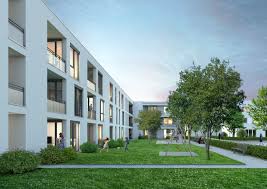 Aktuelle wohnungen in poing b münchen. Neubauprojekt Poing W6 Baufeld Wa 1 Bergfeldstrasse 13 15