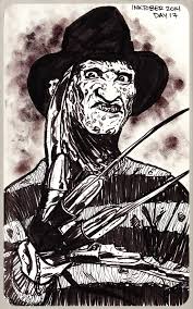 He was a serial killer who went after children called the springwood slasher. 1094 Inktober Day 17 Freddy Krueger Sketchy Mcdrawpants