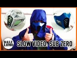 как сделать маску скорпиона из мортал комбат из бумаги Dali Lomo Mortal Kombat Saibot Sub Zero Mask Diy Pdf Template In 2020 Cosplay Diy Cardboard Costume Sub Zero