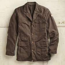 Waxed Cotton Travel Blazer National Geographic Store Travel Blazer Cotton Blazer Men Mens Travel Blazer