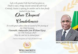 Lakini balozi john wiliam kijazi ni nani hasa? Wellworth Collection Posts Facebook