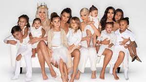 'such a kid blushes after mom compliments haircut. Kim Kardashian Shared A New Picture With All Four Of Her Kids