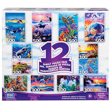 Solve and learn with this 100 piece puzzle of walmart musuem. Mega Brands 12 In 1 Puzzle Multipack Walmart Com Walmart Com