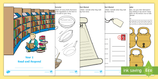 Live worksheets > english > english language arts (ela) > reading comprehension > reading comprehension. Read And Respond Comprehension Activity F 2 Twinkl