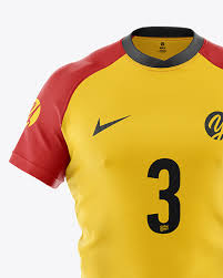 Men S Full Rugby Kit Mockup In Apparel Mockups On Yellow Images Object Mockups