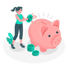 Savings Concept Illustration Free Vector Free Vector Freepik Freevector Money In 2020 Money Concepts Illustration Business Cartoons
