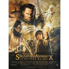 The lighting of the beacons. The Return Of The King Poster
