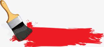 Red Wall Paint Brush Wood Brush Red Paint Brush Png Image Painting Logo Red Wall Paint Painter Business Card