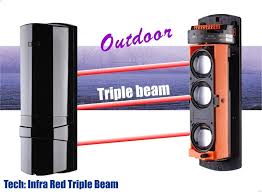 Wired wireless beam detector infrared outdoor lightning protect alarm system. Outdoor Triple Ir Beam Detector Avbt Alarm Security Systems By Av Gad