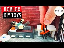 Diy Miniature Roblox Toys Jailbreak Set Youtube Diy Toys Minecraft Bedroom Decor Roblox