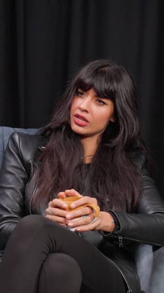 Jameela Jamil explains why we should be ditching toxic people from our lives ❌🙅‍♀️, You can watch our full interview with @jameelajamil right now on our YouTube channel or listen wherever you get your ...