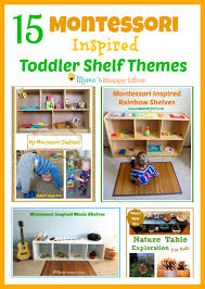 See more ideas about montessori, montessori activities, montessori ideas. 15 Montessori Toddler Shelf Themes Mama S Happy Hive Montessori Toddler Activities Montessori Toddler Montessori Activities