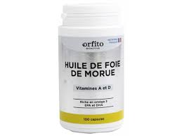 Médicament retiré du marché le 21/11/2014. Huile De Foie De Morue 100 Capsules Orfito Onatera Com