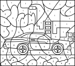 Car coloring pages for kids to print and color. Vehicles Coloring Pages