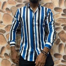 Angalia miahono ya kisasa ya kitenge utaona style tofauti ya mishono na mitindo ya kifasheni, angalia mpaka mwisho kuionda mishono mbalimbali. Mashati Ya Kiume Yenye Mistari Mwanaidi Yusuph Msumi Facebook
