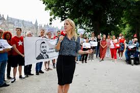 Lilian marijnissen sierde al eerder de verkiezingsaffiches van de sp. Facebook